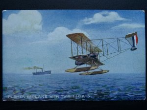 WW1 Fighter Plane IN THE AIR Series ll SET OF 6 c1918 Postcard Raphael Tuck 3144