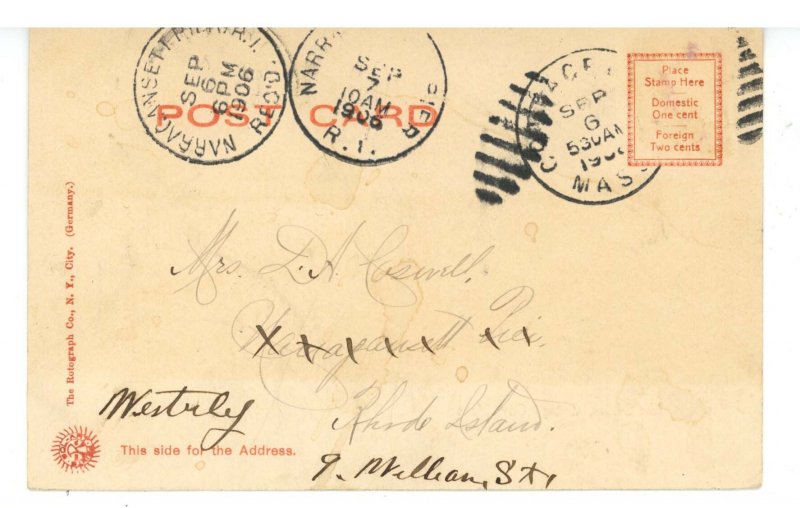 MA - Cape Cod, Cottage City. The Jetties ca 1905