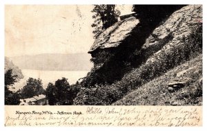 Postcard WV Harpers Ferry - Jefferson Rock