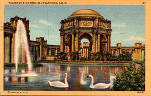 California San Francisco Palace Of Fine Arts 1949