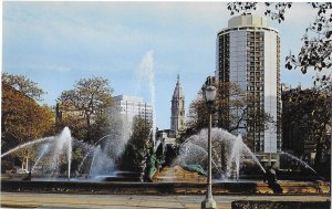 Logan Circle Swan Memorial Fountain Center City Philadelphia Pennsylvania