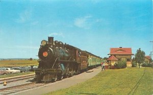 Strasburg Railroad Route 741 Pennsylvania 1973 Chrome Postcard