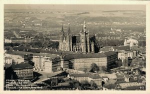 Czech Republic Praha Hradcany Prague RPPC 06.42