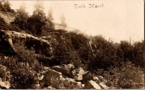 RPPC View of Eagle Mount Island, Ontario c1907 Vintage Postcard P79