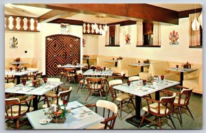 Interior~Frankenmuth Michigan~Bavarian Inn Kaffee Haus~Koppel Vintage Postcard