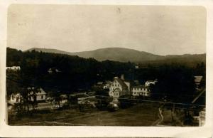 NH - Warner. Village View - RPPC