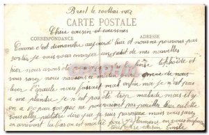 Brest - Fire FAUTRAS Old Postcard