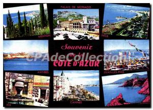 Modern Postcard Souvenir of the French Riviera