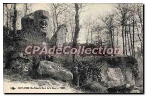 Postcard Old Saint Junien (Haute Vienne) Banks of the Glane