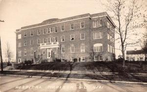 Madison South Dakota Hospital Exterior Real Photo Antique Postcard K29050