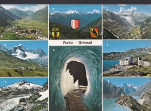 Switzerland Postcard - Views of Furka - Grimsel   LC4439