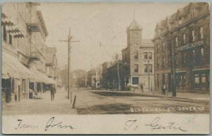 DOVER NJ BLACKWELL STREET ANTIQUE REAL PHOTO POSTCARD RPPC