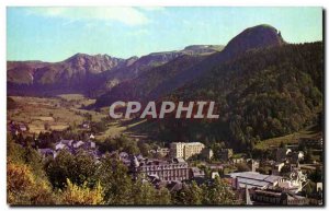 Old Postcard Le Mont Dore General view to the Capuchin and Sancy