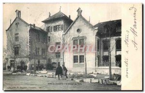 Old Postcard Aix les Bains I Hotel Ville