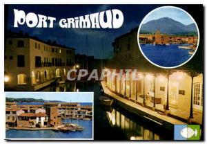 Modern Postcard Port Grimaud Cite lake REALIZED BY Etige and Manera SA