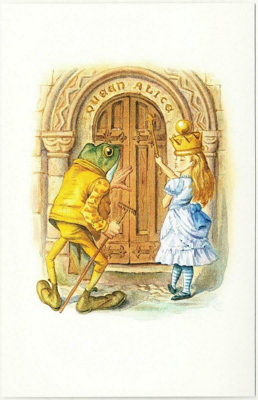 Alice in Wonderland Servant Fish and Frog John Tenniel