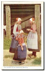 Nederland - Holland - Netherlands - Folklore - Costumes - Kind - Meid Old Pos...