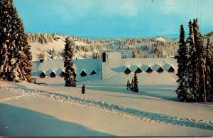 Washington Mount Rainier National Park Paradise Inn In Winter