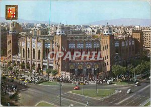 Postcard Modern Barcelona Monumental Square Bulls