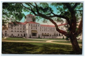 c1940's Hotel Del Monte Building California CA Handcolored Vintage Postcard