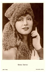 RPPC Postcard  Greta Garbo Early 1900s MGM Films 5258/2