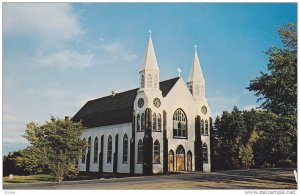 Saint Peter´s Church, Roman Catholic, Nova Scotia,  Canada, 40-60s