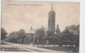 1908 STEUBENVILLE Ohio Postcard UNITED PRESBYTERIAN CHURCH Sulzbacher Publ.