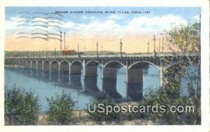 Bridge Across Arkansas River - Tulsa, Oklahoma