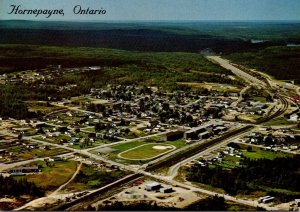 Canada Ontario Hornepayne Aerial View