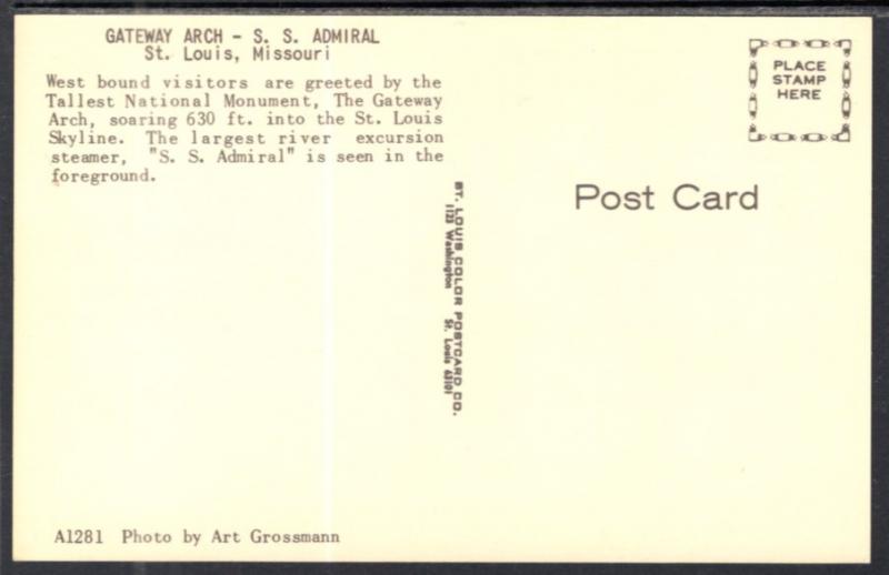 SS Admiral,Gateway Arch,St Louis,MO