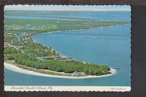 Bird's Eye View Sanibel Island FL Postcard BIN E677