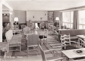 Sjusjoen Fjellstue Hotel Reception Area Norway Old Postcard