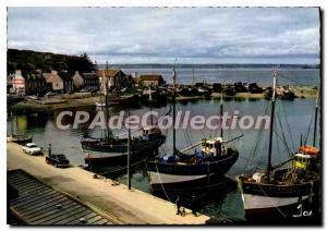 Postcard Modern Camaret sur Mer Finistere in the corner Styvel idle fishing b...