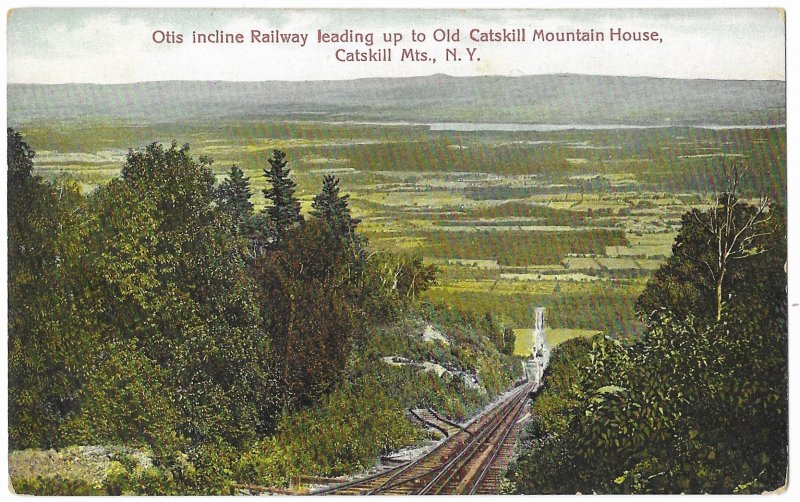 Otis Incline Railway to Old Catskill Mountain House Catskill Mountains New York