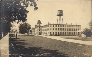 Needham Heights MA Carter's Mill c1910 Real Photo Postcard