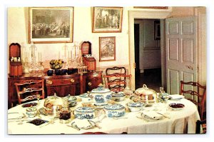 The Dining Room Mount Vernon Va. Virginia Postcard