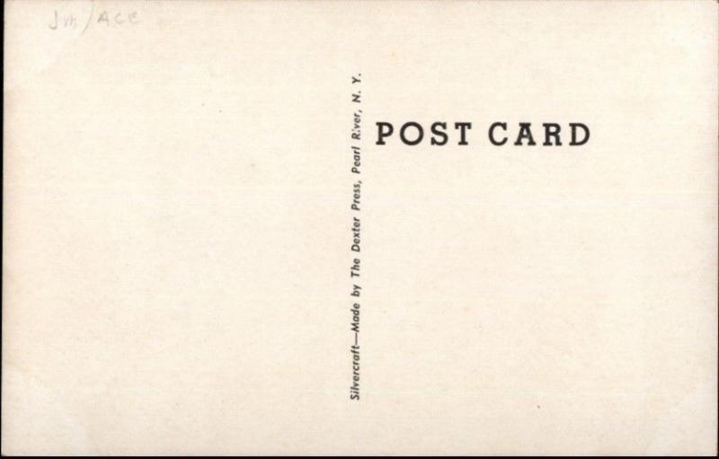 Washington NJ Post Office Postcard