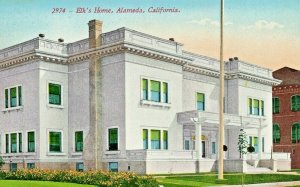 Postcard Early View of Elk's Home in Alameda, CA   T7