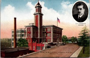 Postcard Home of Successful Farming Pub Co in Des Moines, Iowa