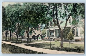 Benton Minnesota MN Postcard Residence Scene Lake Exterior c1910 Vintage Antique