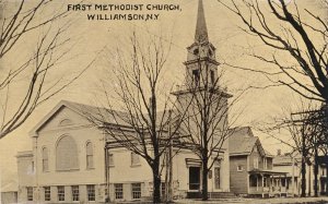 Williamson, Wayne County NY, New York - First Methodist Church - pm 1912 - DB