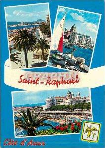 Modern Postcard The French Riviera Saint Raphael Var Boulevard Felix Martin T...