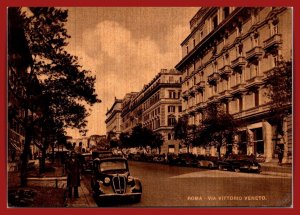 Italy, Rome - Via Vittorio Veneto - [FG-597X]