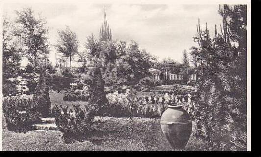 Pennsylvania Mercersburg The Chapel Spire From The Boys Garden The Mercersbur...