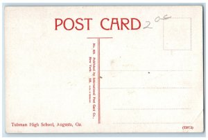 c1910 Tubman High School Augusta Georgia GA Antique Unposted Postcard