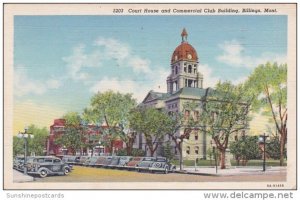 Court House And Commercial Club Building Billings Montana 1945