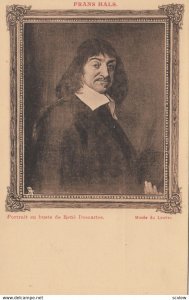 Portrait en buste de Rene Descartes , 00-10s ; TUCK 3019