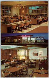 1969 Des Moines, IA Bishop's Buffet Restaurant Chrome @ Merle Hay Plaza Map A195
