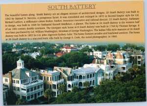 postcard Charleston, South Carolina - South Batter