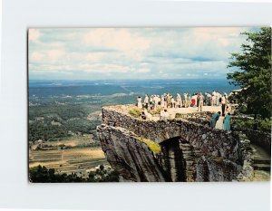 Postcard Lover's Leap Beautiful Rock City Atop Lookout Mountain Tennessee USA